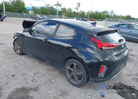 2020 Hyundai Veloster 2.0 from USA, damaged, VIN KMHTG6AF8LU022433